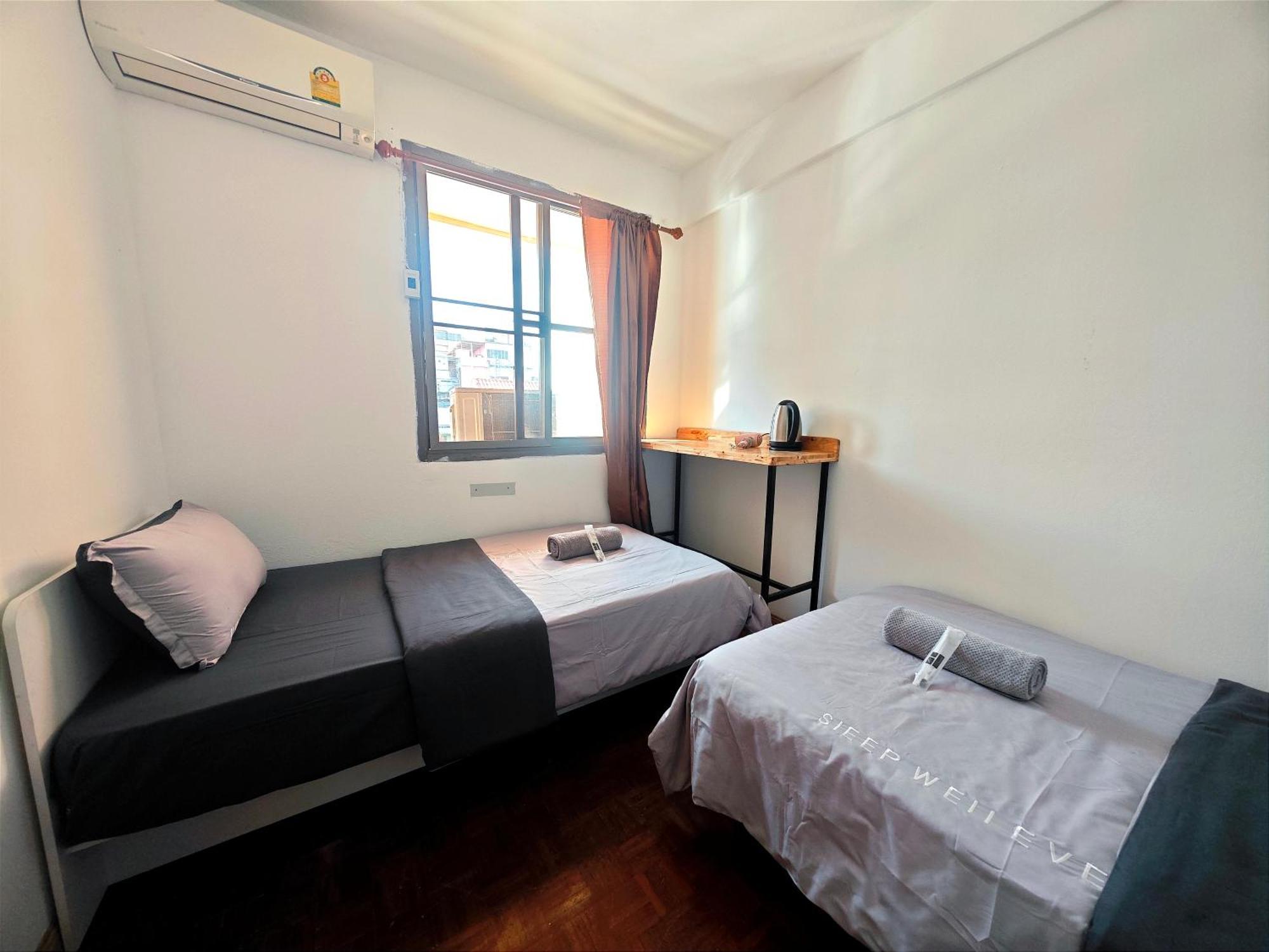 Panda Lodge Home Stay بانكوك الغرفة الصورة